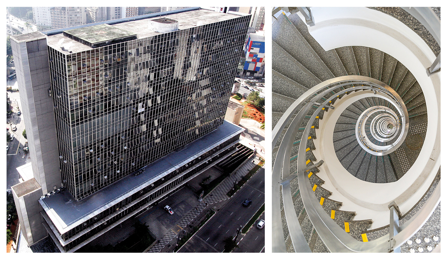 Arquitetura do Palácio Anchieta tem inovações modernistas, como a escada em forma de caracol com 382 degraus